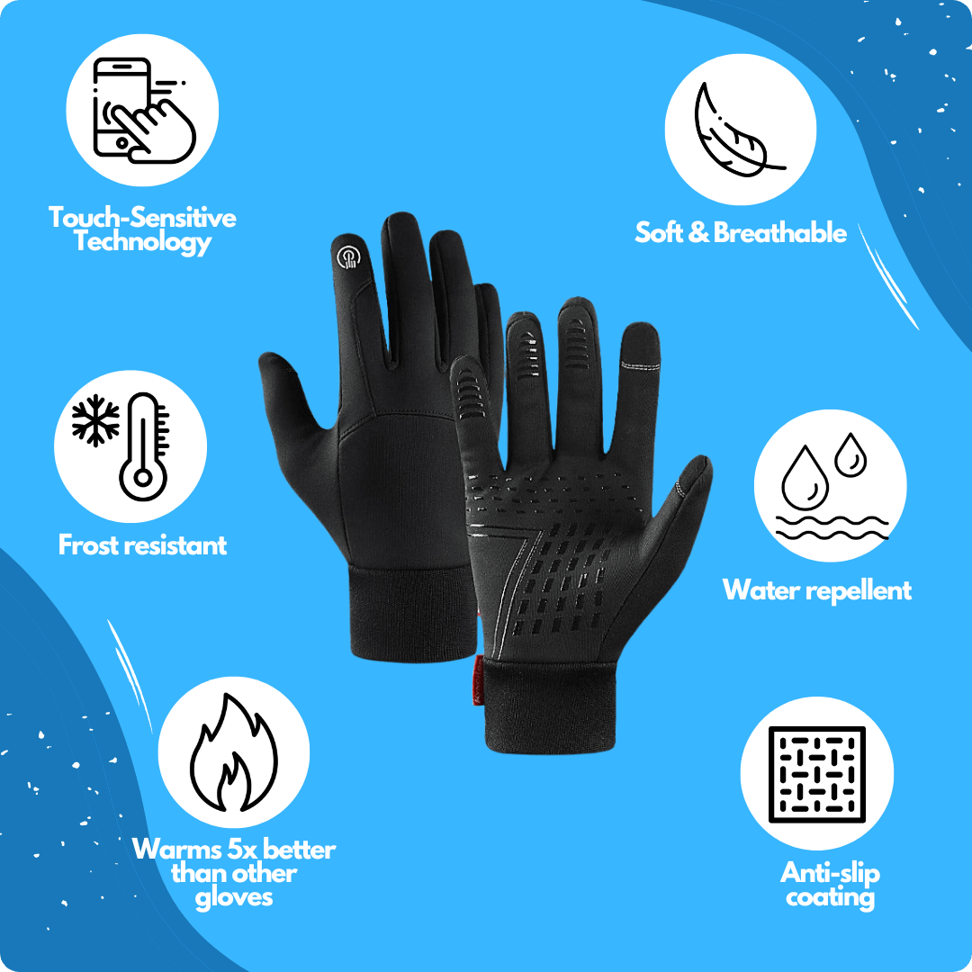 🎄 OFERTA NAVIDEÑA - 50% DESCUENTO 🧤Guantes Térmicos Impermeables Táctiles 2025