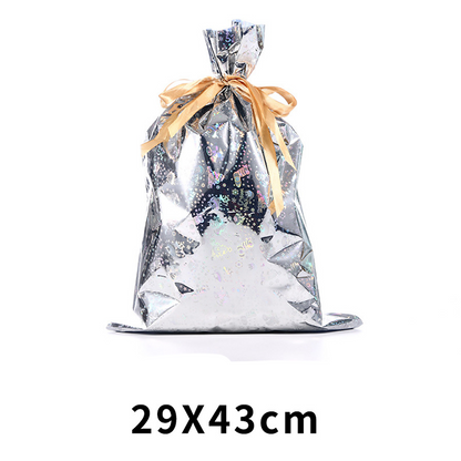 🎁 ¡Celebra la Navidad con 50% DESCUENTO! 🎄 Bolsas Regalo Navideñas con Cordón