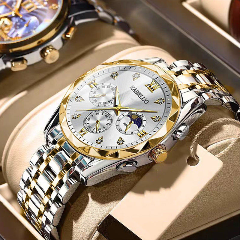 ⌚🔥 Reloj de Cuarzo para Hombre — Elegante, Resistente al Agua y Súper Duradero 💧💼