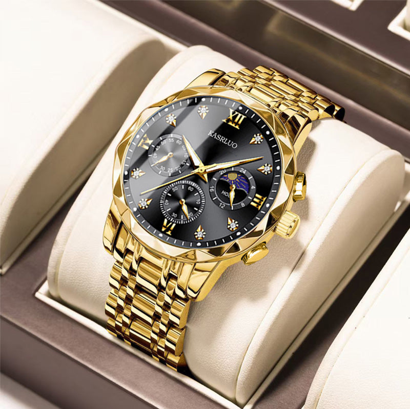 ⌚🔥 Reloj de Cuarzo para Hombre — Elegante, Resistente al Agua y Súper Duradero 💧💼