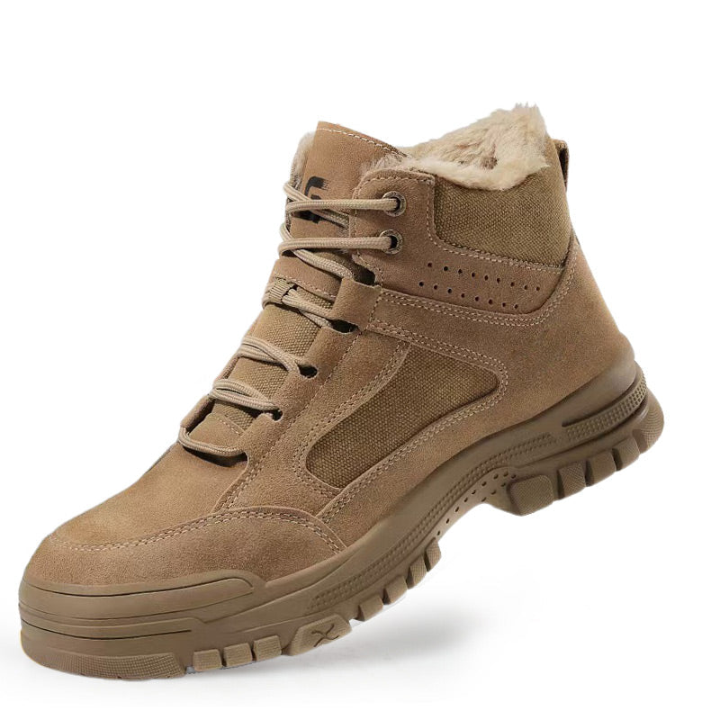 🎅 Zapatos de Seguridad Invernales para Hombre – ¡Con punta de acero y antideslizantes!