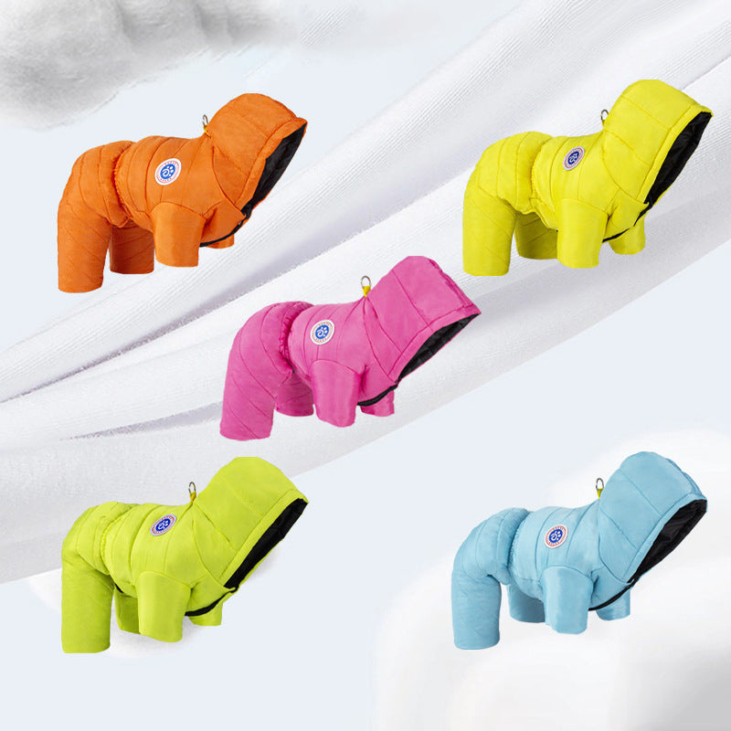 🎅 Ropa Navideña para Perros: Cálida, Impermeable y Acolchada para Invierno ❄️🎁