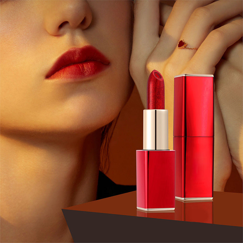 🔥Oferta flash de Navidad: ¡50 % de descuento!⚡Pintalabios hidratante con purpurina que cambia de color.
