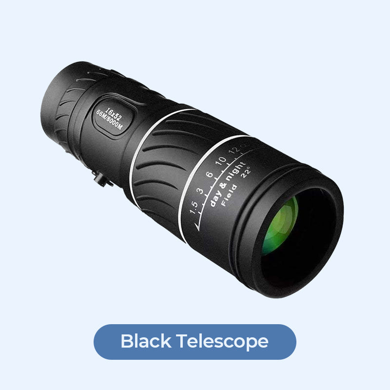 🔥¡50 % de descuento hasta agotar existencias!🎉Telescopio monocular portátil con gran aumento👁️