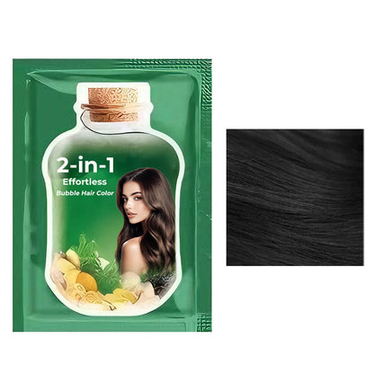 🔥Ofertas en promoción | Tinte para el cabello 2 en 1 sin esfuerzo
