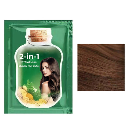 🔥Ofertas en promoción | Tinte para el cabello 2 en 1 sin esfuerzo