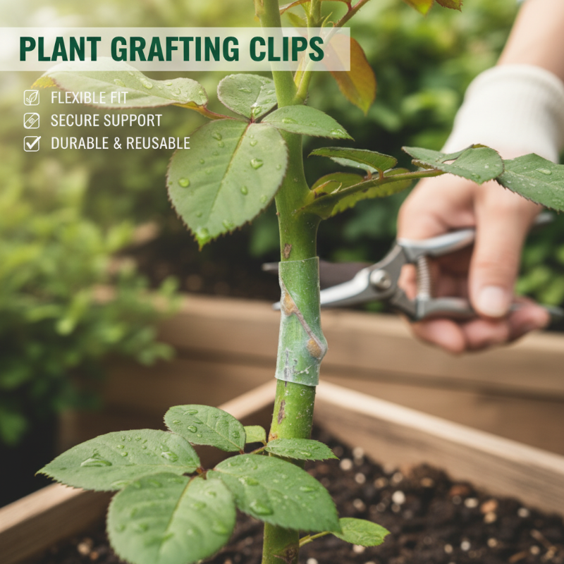 🌳Fundas de injerto de silicona de 50 piezas para árboles frutales🌳