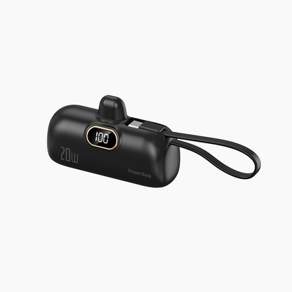 🔋💥 Mini Cargador Portátil Power Bank 5000mAh   Carga Rápida y Compacta para tu Teléfono en Cualquier Lugar ✨📱