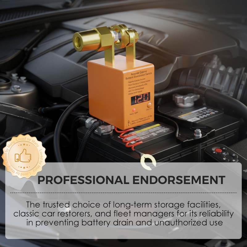 🚗Kit de interruptor de desconexión de batería de coche por control rem