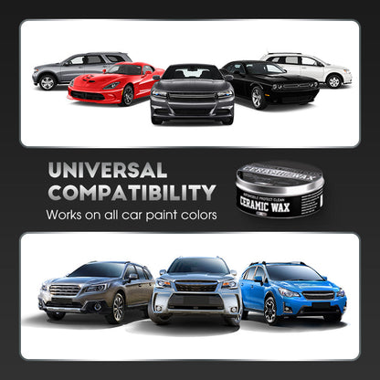 🔥 ¡50% DE DESCUENTO! 🚗 Pasta de Cera de Titanio Cerámica 2 en 1 – Pulidora y Protectora para Autos Brillo Profesional ✨🛡️