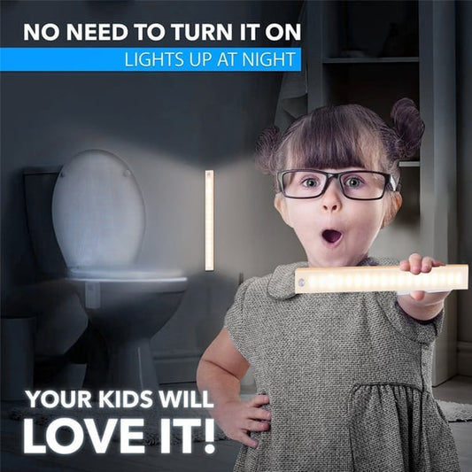 💡Luz LED Magnética Inteligente con Sensor de Cuerpo Humano