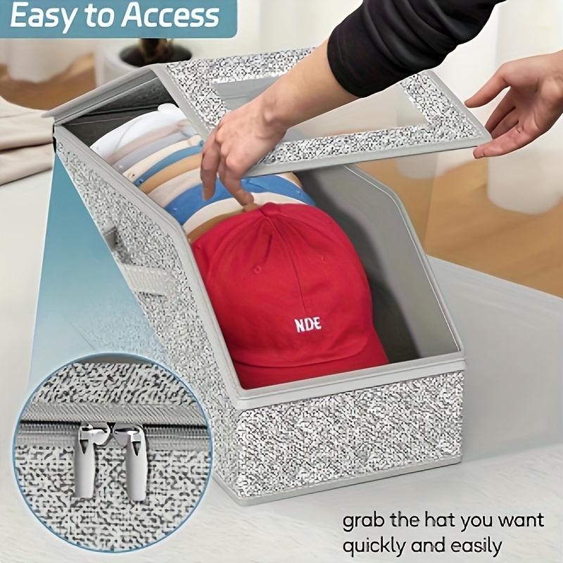 🔥Cajas apilables para gorras de béisbol