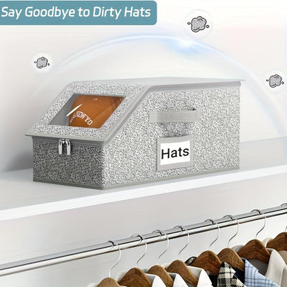 🔥Cajas apilables para gorras de béisbol