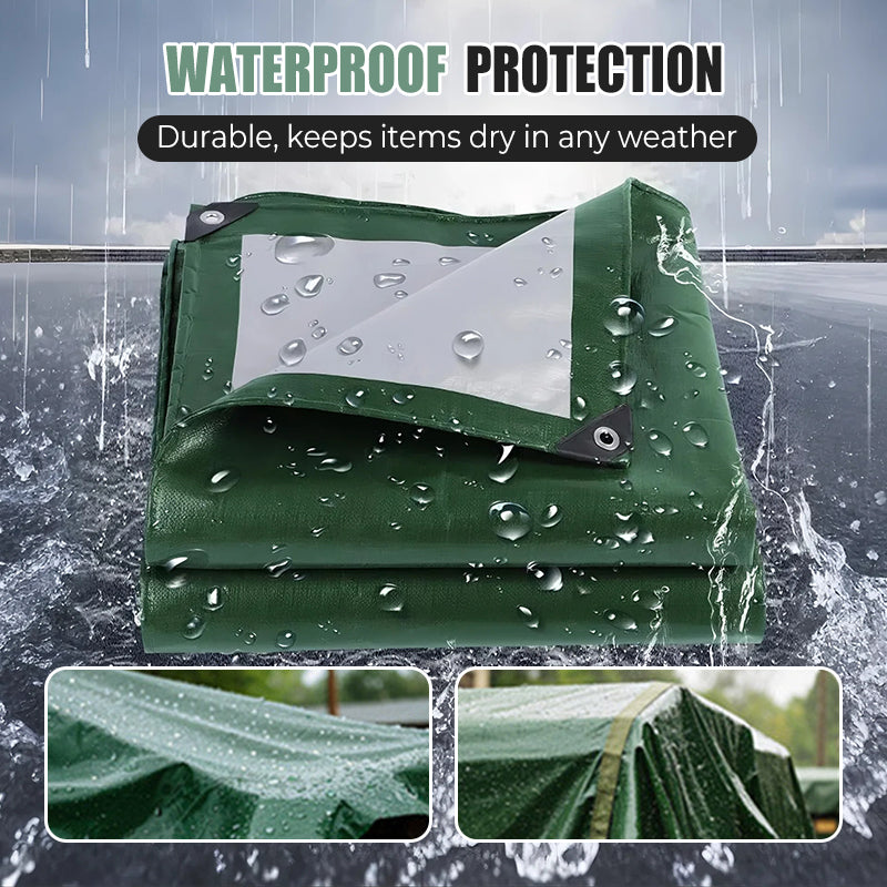 🔥 Tela Lona Impermeable Doble Recubrimiento 🌧️🌞 ¡Protege tus pertenencias de la lluvia y el sol! 💪✨