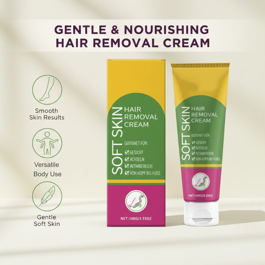 🚫✂️Crema depilatoria suave y nutritiva