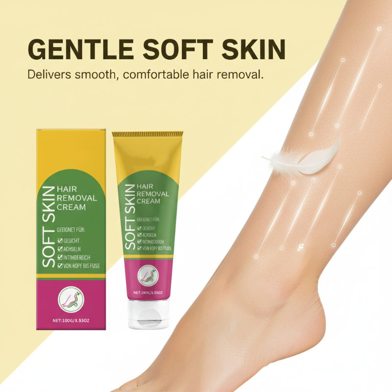 🚫✂️Crema depilatoria suave y nutritiva