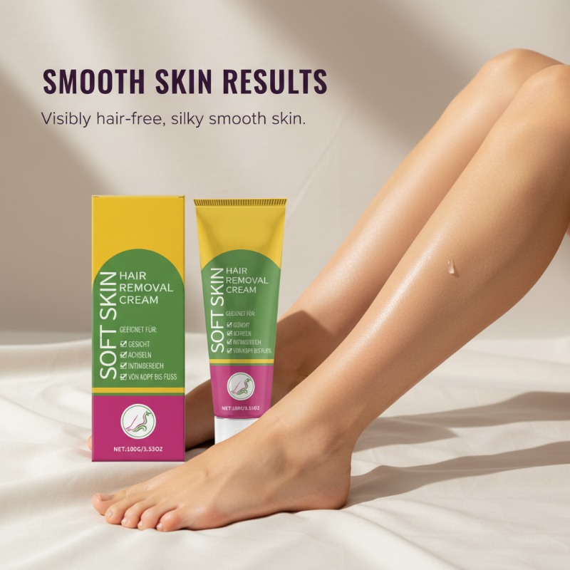 🚫✂️Crema depilatoria suave y nutritiva