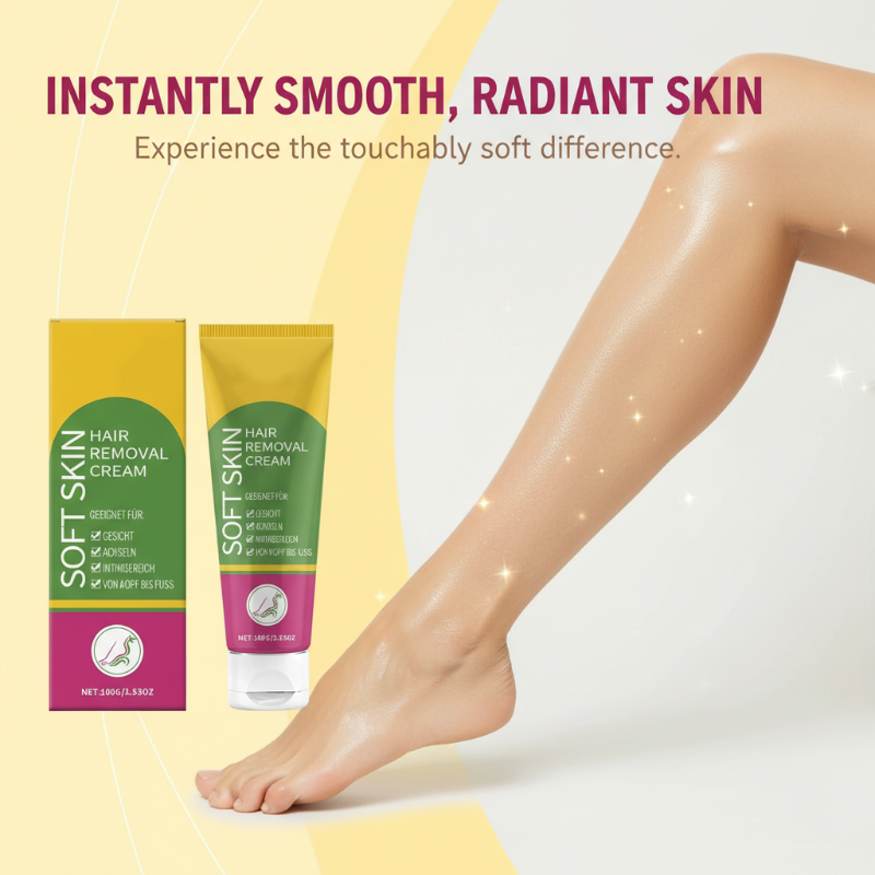 🚫✂️Crema depilatoria suave y nutritiva