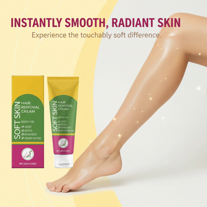 🚫✂️Crema depilatoria suave y nutritiva