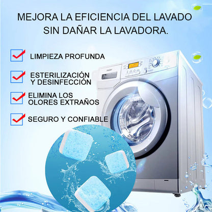 Pastillas para la Limpieza Profunda de la Lavadora