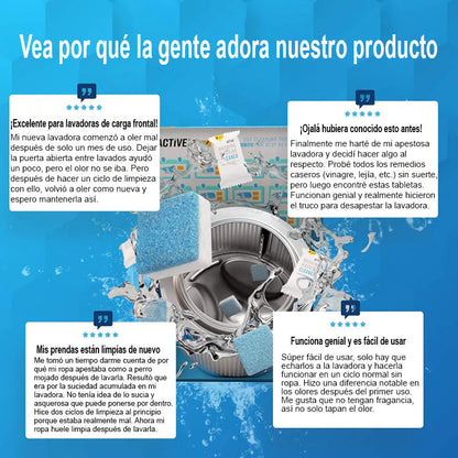 Pastillas para la Limpieza Profunda de la Lavadora