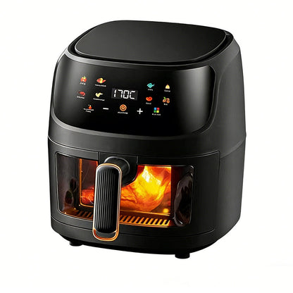 🔥 🔥 Freidora digital con ventana de visualización