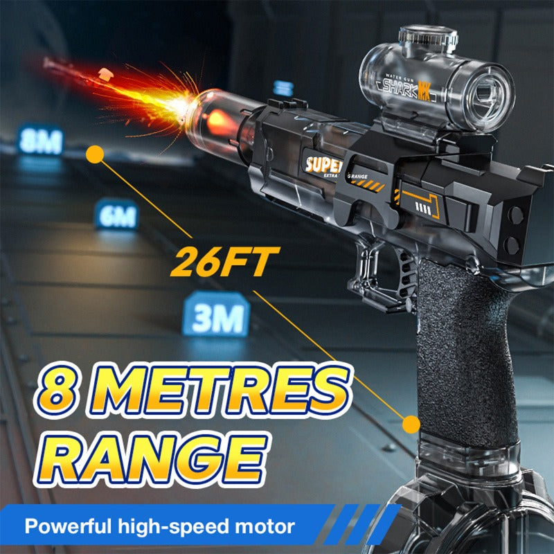 Pistola de agua eléctrica: Ice Mouse con linterna⚡💦🔥