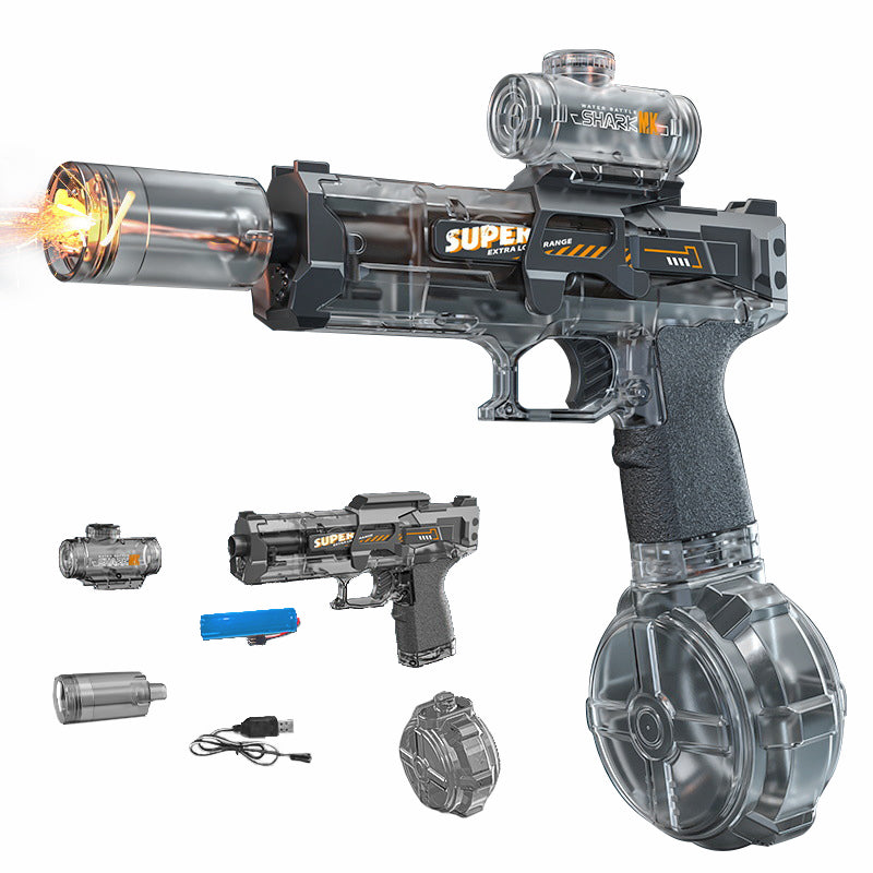 Pistola de agua eléctrica: Ice Mouse con linterna⚡💦🔥