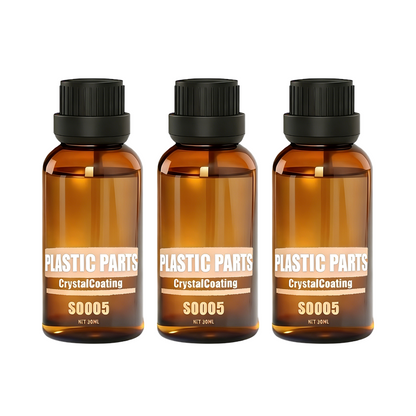 🚗💥Restaurador de recubrimiento cristalino para piezas plásticas de automóvil