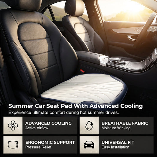 🚗💺Cojín de coche para el verano con función de refrigeración avanzada