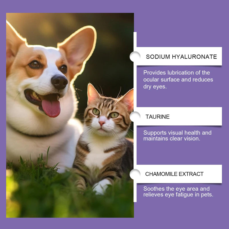 🐾Solución ocular suave para perros y gatos