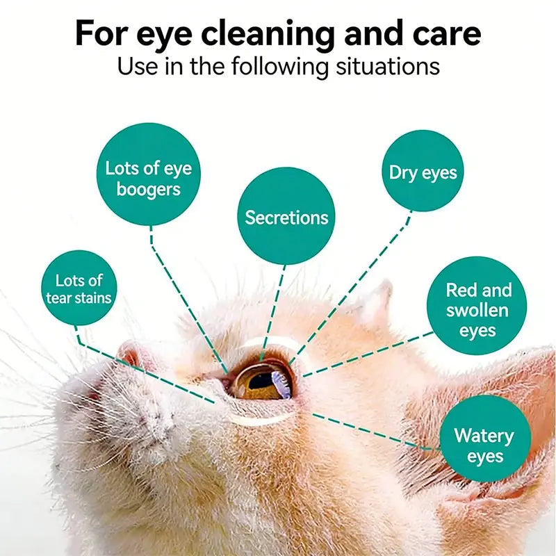 🐾Solución ocular suave para perros y gatos
