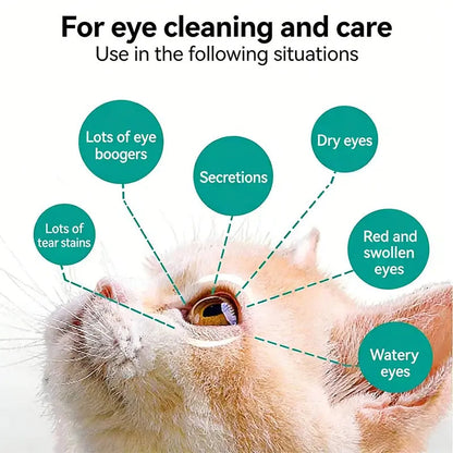 🐾Solución ocular suave para perros y gatos