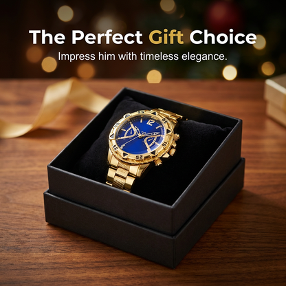 ⌚Reloj clásico de cuarzo para hombre, de metal