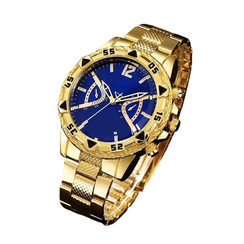 ⌚Reloj clásico de cuarzo para hombre, de metal