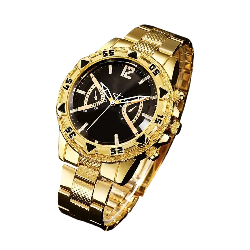 ⌚Reloj clásico de cuarzo para hombre, de metal