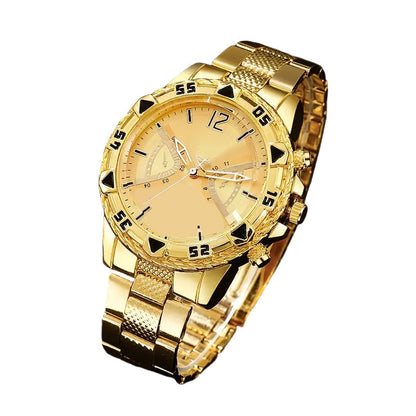 ⌚Reloj clásico de cuarzo para hombre, de metal