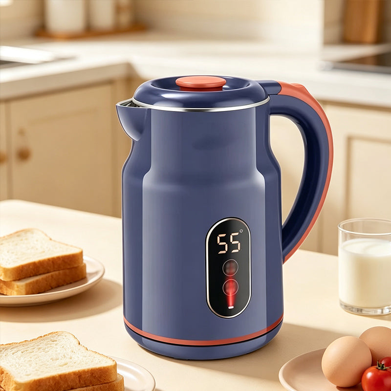 🎁 NYHEDER 2026 – 50% RABAT! 💥 ☕ Intelligent elektrisk kedel – 3 L, hurtig kogning med temperaturdisplay og varmefunktion ✨