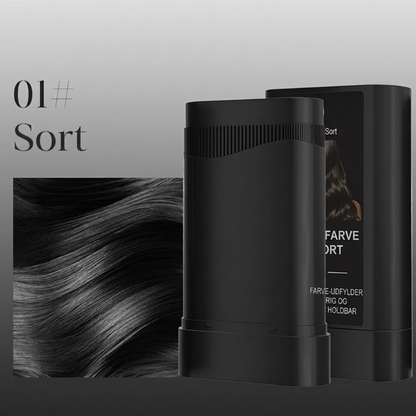 Vandtæt Hår- og Skædpenn – Øjeblikkelig Dækning af Gråt Hår, med Kæppapplikator – Vandtæt og Langtidsholdbar – 20g – Sort, Mørkebrun eller Brun! 💇‍♂️✨